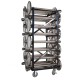 21 Post Horizontal Storage Cart for Queue Barriers