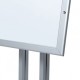 4 x A4 Menu Display Pole with Brandable Header