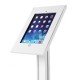 IPad Secure Floor Standing Tablet Holder with Optional Literature Trays