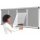 Shield Multi-banked Showcase With Lift Off Doors - Fire Retardant
