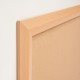 Eco Friendly Premium Noticeboard - Beech Effect or Black Wood Frame