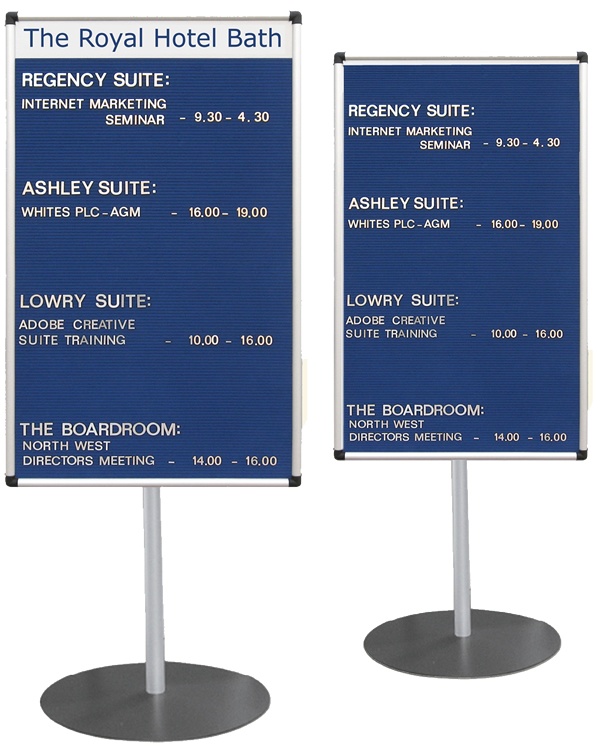 Grooved felt Hospitality Boards boards. Special Finish Grooved