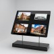 4 x A3 Claralight LED Freestanding Display - Optional Digital Screens