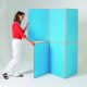 BusyFold 6 Panel Folding Display Kit with Fabric to Both Sides + FREE Storage Bags