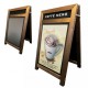 Aryshire A Board Chalkboard and A1 Poster Holder Combined