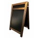 Ayrshire Outdoor Chalkboard A Board with Header Section