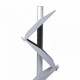 6 x A4 Zig Zag Brochure Stand