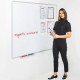 Magnetic Whiteboard Clear A4 Pockets