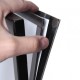 A4 Black Menu Stand with Magnetic Poster Pocket
