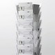 30 x A4 All Clear Premier Revolving Literature Stand