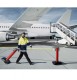 22m JetTrac Airport Retractable Belt Barrier with Single or Twin Belts