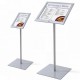 Bistro Menu Display Stand for Internal & Covered Outside Use
