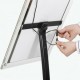 LED Curved Menu Stand