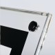 LED Curved Menu Stand