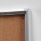 Budget Cork Lockable Noticeboard