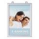 25mm Double Sided Poster Snap Frame with Mitred & Rounded Corners