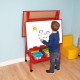 YoungStart Double Sided Landscape Classroom Whiteboard Easel