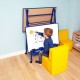 YoungStart Double Sided Landscape Classroom Whiteboard Easel