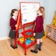 YoungStart Double Sided Landscape Classroom Whiteboard Easel