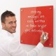 WriteOn Coloured Glass Magnetic Writing Board