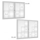 Cyclone Twin Door External Noticeboard