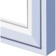 Cyclone 2 Door Post Mounted Noticeboard