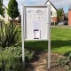 Cyclone Post Mounted Noticeboard