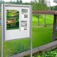 Cyclone Post Mounted Noticeboard
