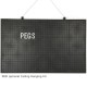Econ Peg Letter Board with Black PVC Frame