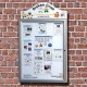 Cyclone External Magnetic Noticeboard with Printed Header