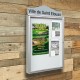 Cyclone External Magnetic Noticeboard with Printed Header