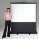 Metroplan Eyeline Vertigo Scissor Projection Screen - Floor Standing