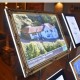 Black Marble Faux Print LED Light Pocket Kit with Portrait or Landscape Display