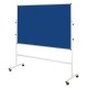 Fire Retardant Double Sided Mobile Noticeboard