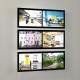 Triple 2 x A3 Landscape Framed LED Light Pocket Kit
