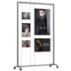 Eclipse Freestanding Cable Poster Display with 21 Pre-Configured Display Options