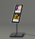 2 x A4P Freestanding Light Panel - Without Bevel