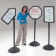 Freestanding Whiteboard Signs