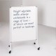 Height Adjustable Mobile Whiteboard