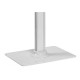 IPad Secure Floor Standing Tablet Holder with Optional Literature Trays