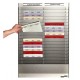 Klarity Document Control Panel in Silver Grey | Document Size A4