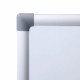 Premium Vitreous Enamel Magnetic Whiteboard - Rounded Safety Corners