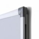 Premium Vitreous Enamel Magnetic Whiteboard - Rounded Safety Corners