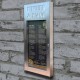 Mayfair Premium External Menu Case - Silver Painted