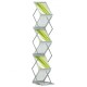 6 x A4 Media Compact Brochure Stand with Aluminium Carry Case
