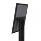 4 x A4 Black Menu Stand