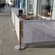 PVC Mesh Cafe Banner - Printed Both Sides