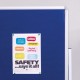 Mobile Dual Felt & Dry Wipe Noticeboard