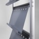Multipocket Brochure Stand with Printable Header Panel - Single / Double Sided