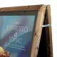 Newport Heavy Duty A Board Chalkboard and A1/A0 Poster Holder Combined